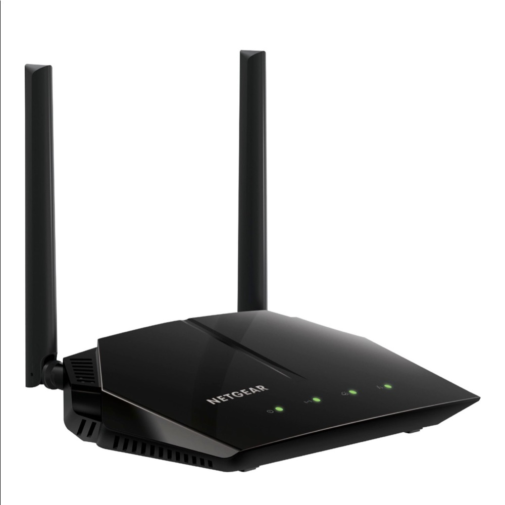NetGear AC1000 Dual-Band WiFi 5 Router in Black